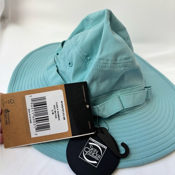 The North Face Class V Brimmer Bucket Sun Hat NWT Teal - Picture 4 of 8